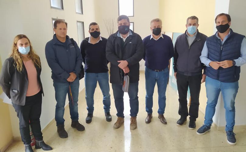 La foto tras el fructifero encuentro 