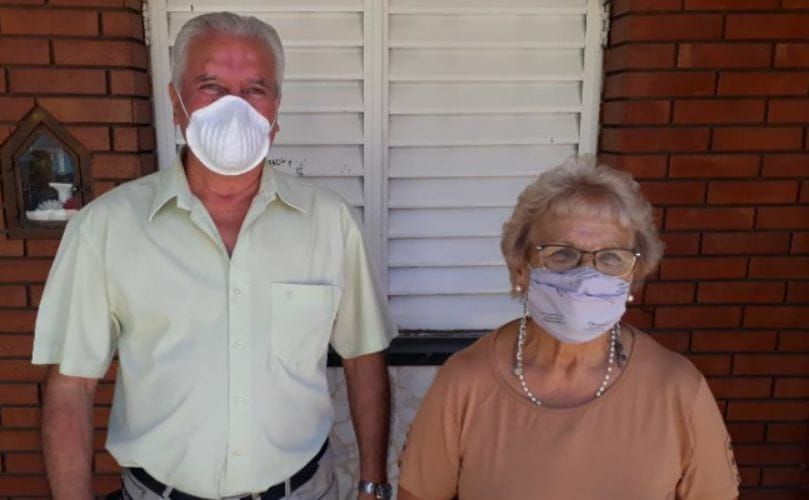 Victor Ortiz y Ana Maria Belluomini