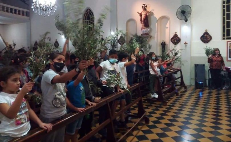 Domingo de Ramos en la Iglesia San José