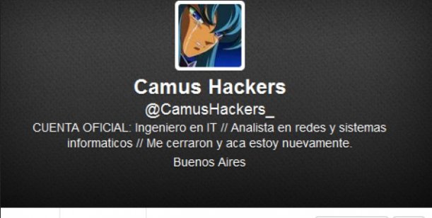 Imagen de su perfil en la red del pajarito
