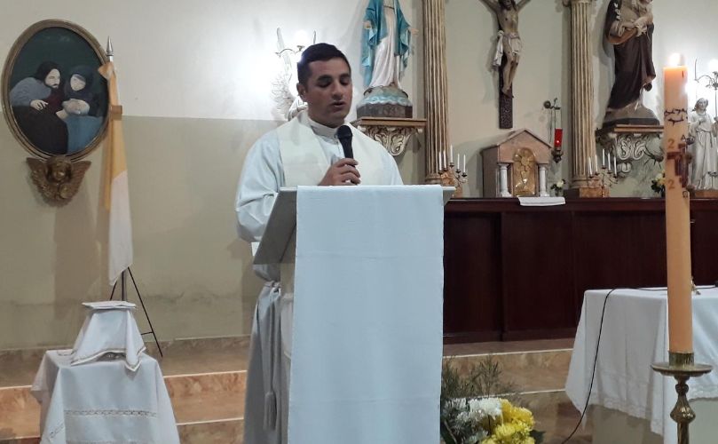 Padre Javier Perelló en la Iglesia San José