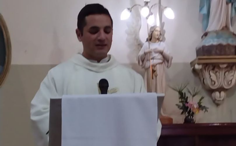 Padre Javier Perelló en la Iglesia San José