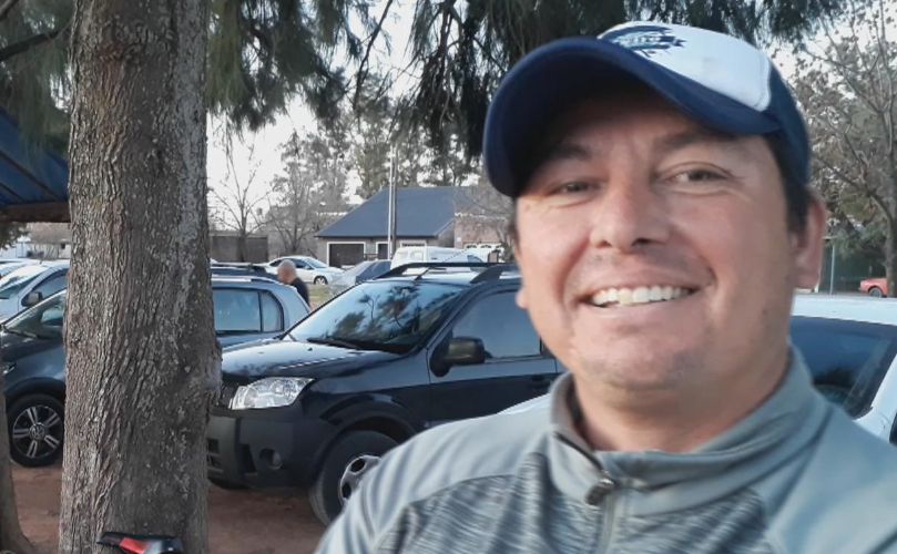 Fredy Medina, profesor de Tenis