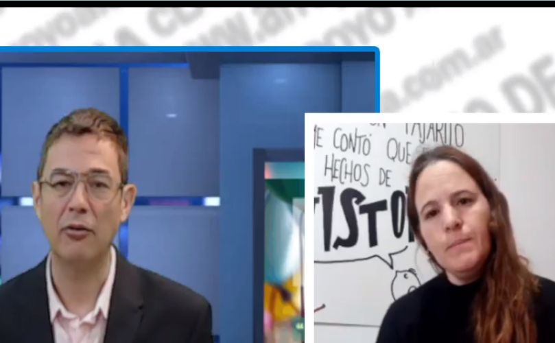 Ana Paula Scarpecci con Andrés Vallasciani