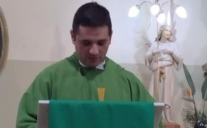 Padre Javier Perelló en la Iglesia San José