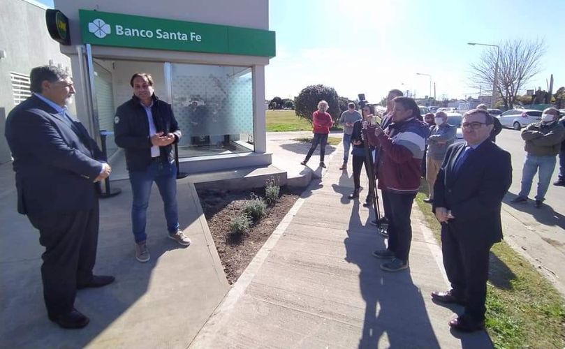 En la inauguración 
