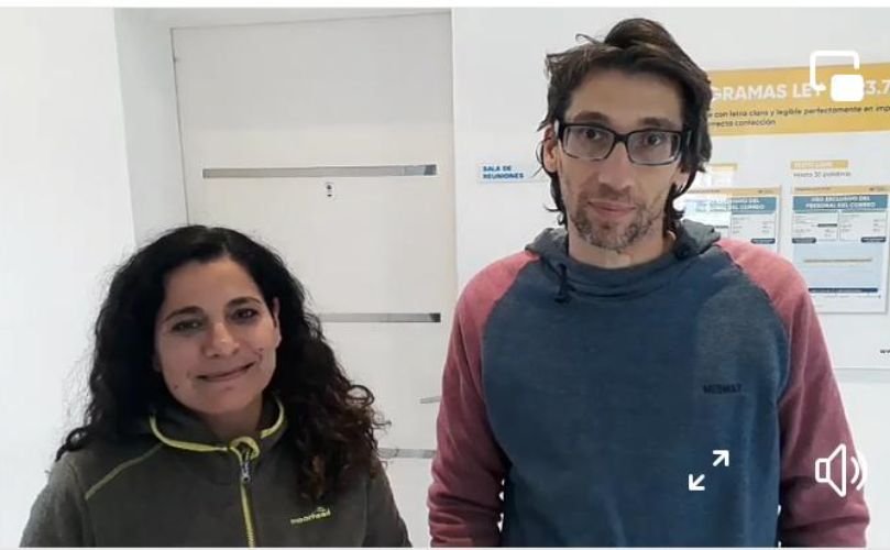 Juan Ignacio Martinelli y María Lenci