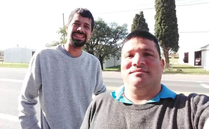 Franco Suarez en buena compañía