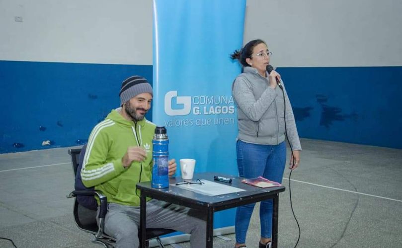 Eliana Girotti junto a Kurt Lutman