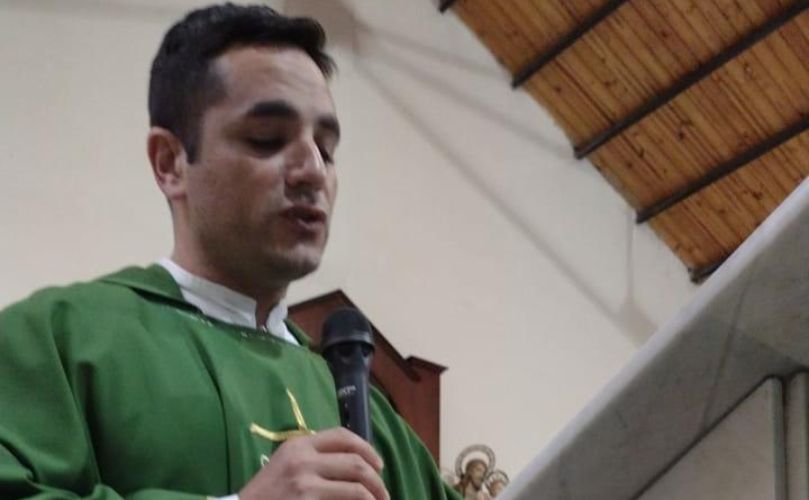 Padre Javier Perelló en la Iglesia San José