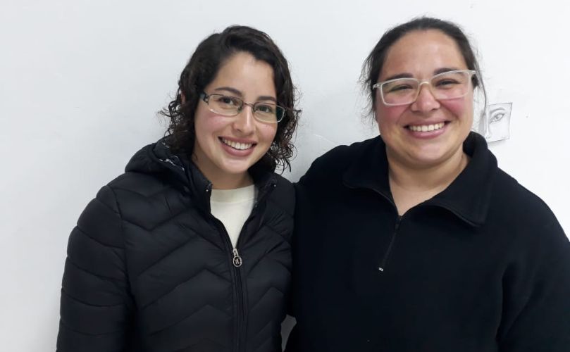 Florencia Troncozo y Elisa Soria