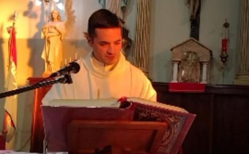 Padre Javier Perelló en la Iglesia San José