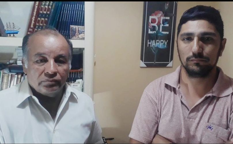 Jesús Rojas y César Orellana
