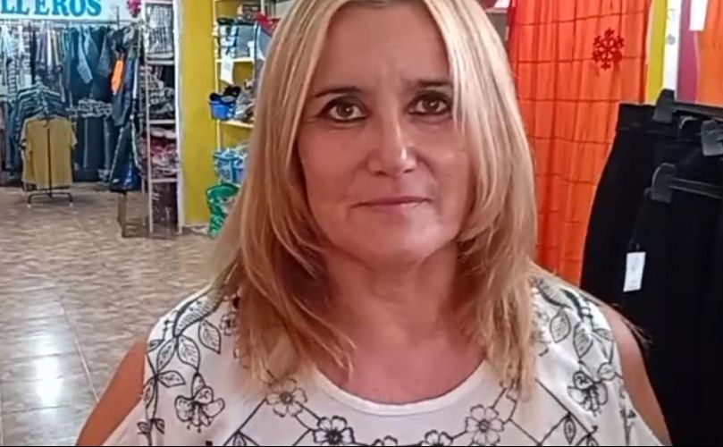 Carina Nucci, dueña del comercio