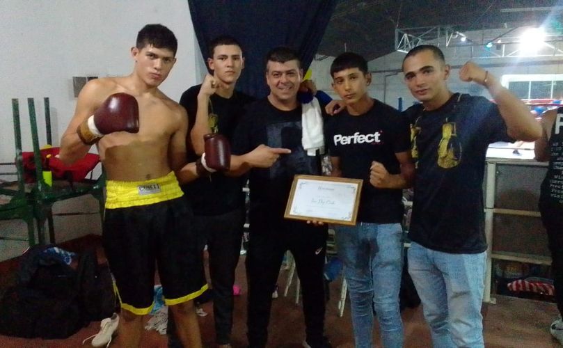 El equipo de 'Zeballos Boxing'
