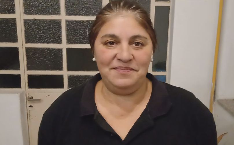 marisel, profesora de cumbia cruzada