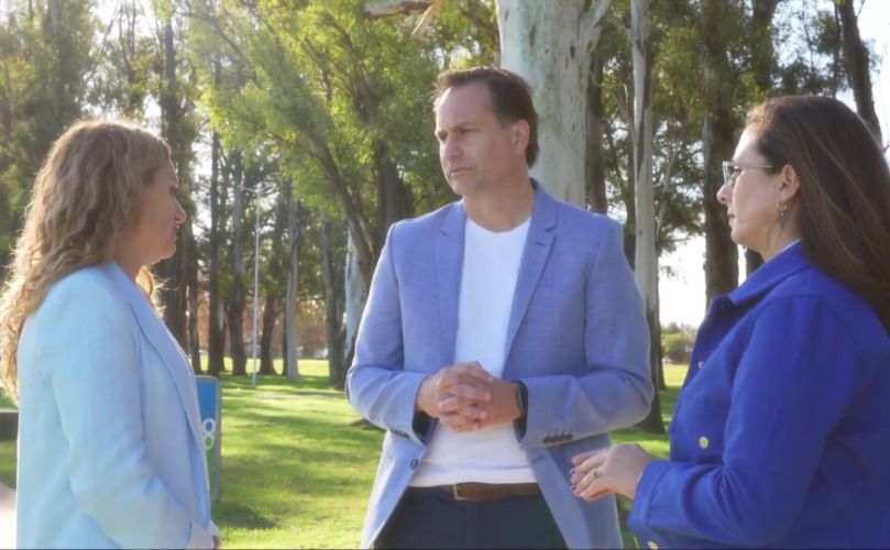Esteban Ferri y su equipo de gestión 