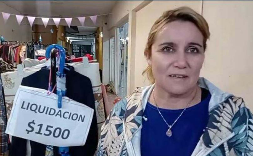 Carin Nucci en el espacio de liquidación