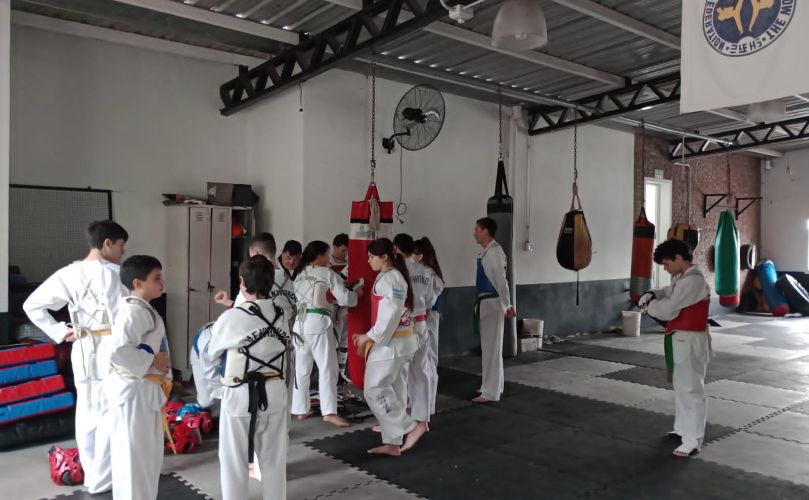 La escuela a puro entrenamiento 