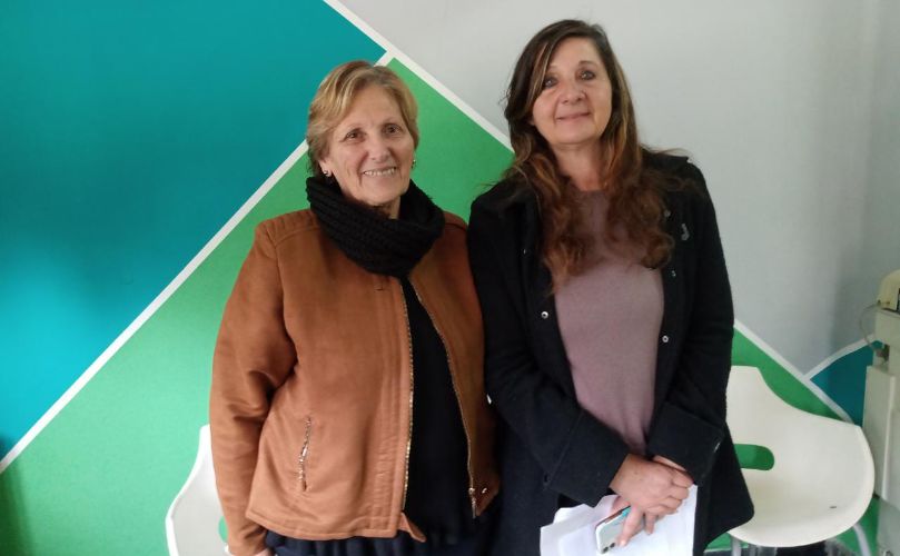 Mabel y Claudia, proteccionistas locales