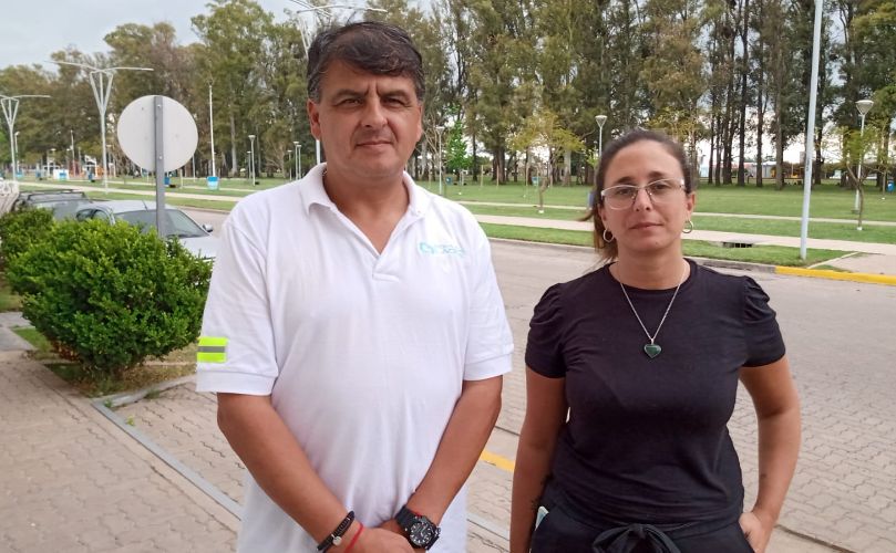 Rolando Ávalos y Eliana Girotti