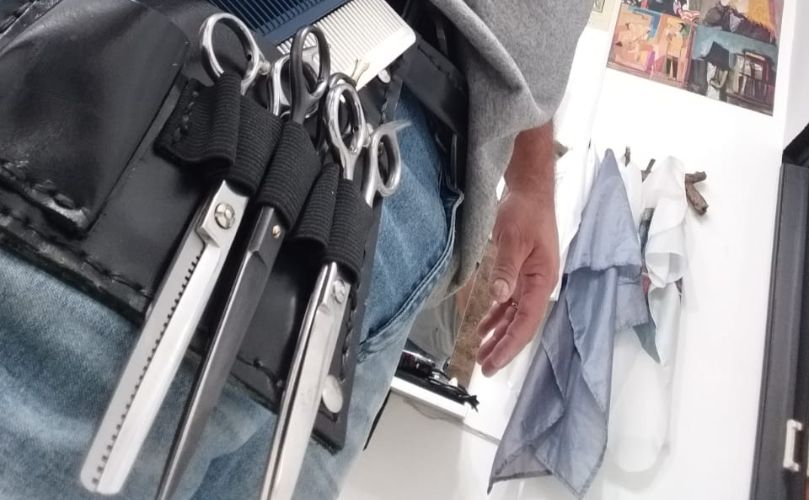 Sebastián Coronelen su espacio de trabajo