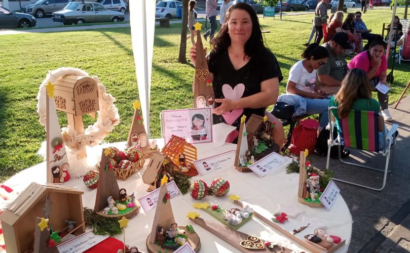 Pao Isnardo y sus artesanías