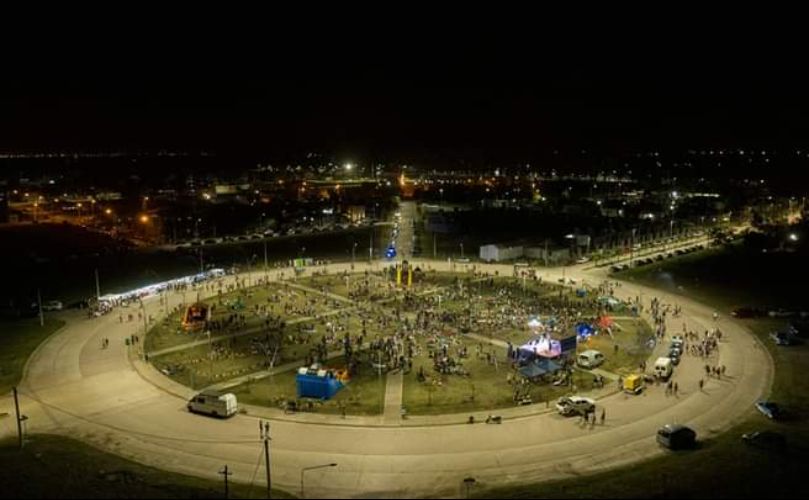 Carnaval en la Rotonda de General Lagos