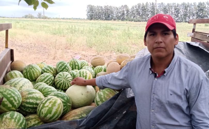 Juan Manuel Tejerina, productor local