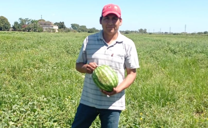 Juan Manuel Tejerina, productor local