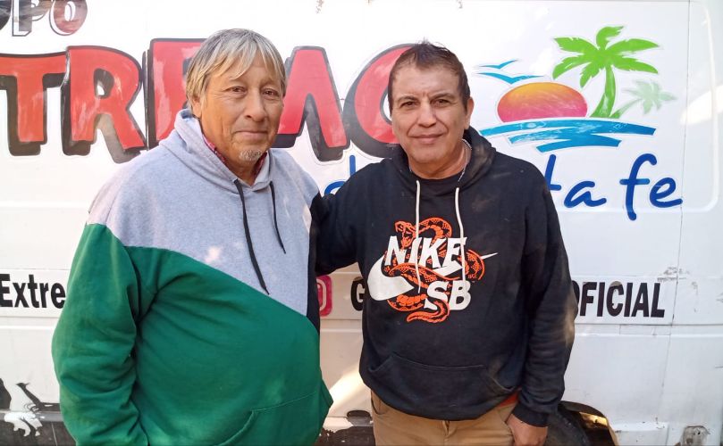 Néstor Ocampo y Juan Carlos Ledesma p