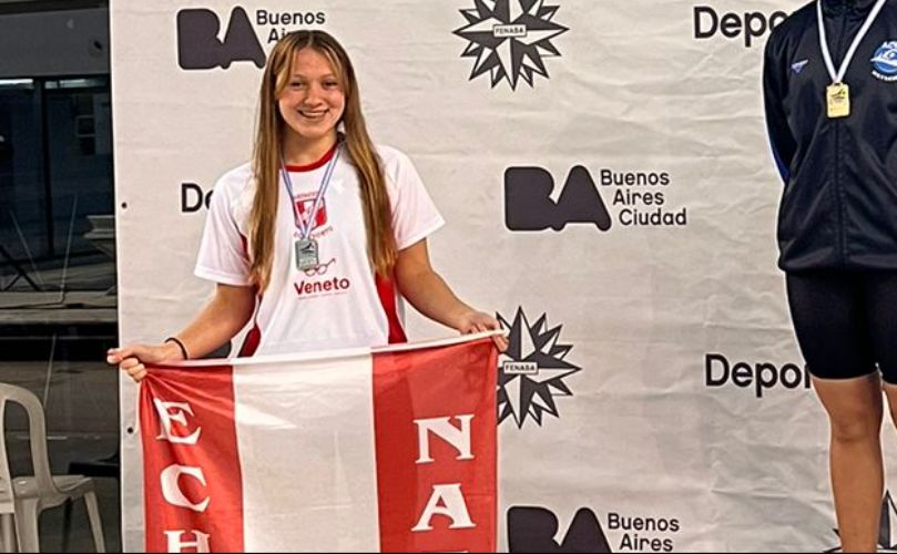 Camila Maselli, nadadora de General Lagos