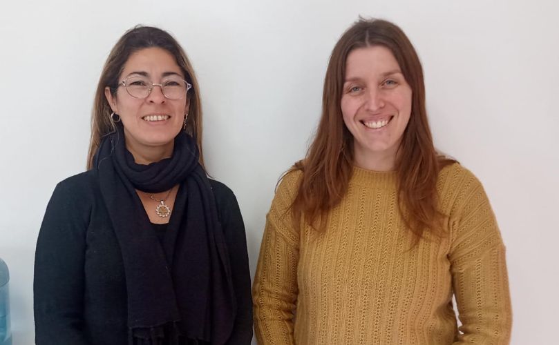 Andrea Altamirano y Angelina Artoni
