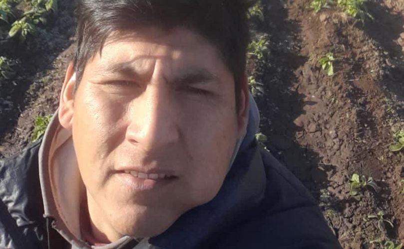Juan Manuel Tejerina, productor local