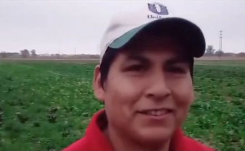 Juan Manuel Tejerina, productor local