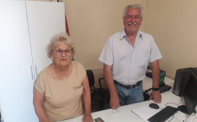 Victor Ortiz y Ana María Belluomini