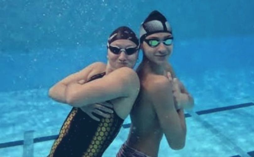 Camila Maselli junto a Matías Bottoni