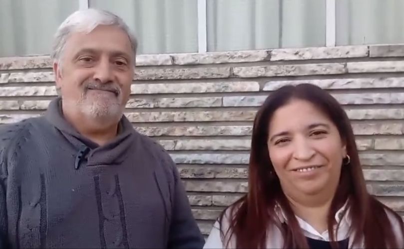 Guillermo Sensini y Veronica Rojas