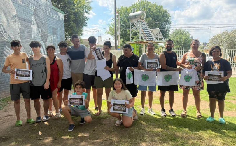 Parte de la gran familia Unida del Taekwondo 