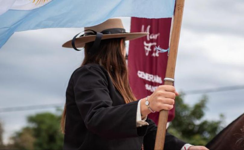 Desfile de instituciones en General Lagos