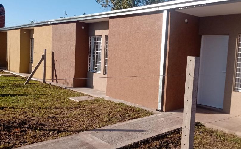 Una de las 14 viviendas adjudicado en General Lagod