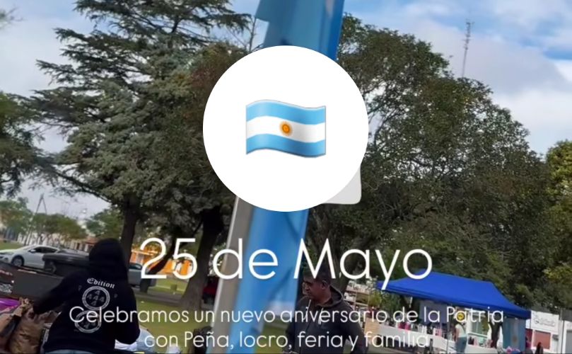 Gran fiesta del 25 de mayo en General Lagos