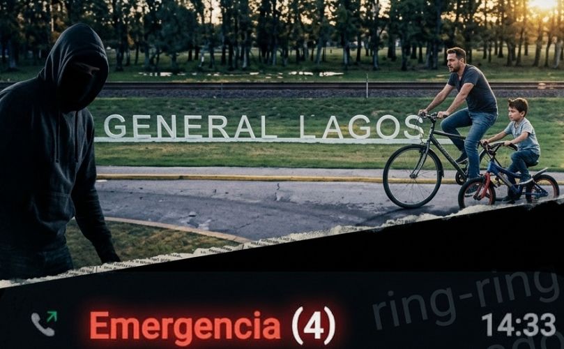 Interceptados por una figura misteriosa en General Lagos