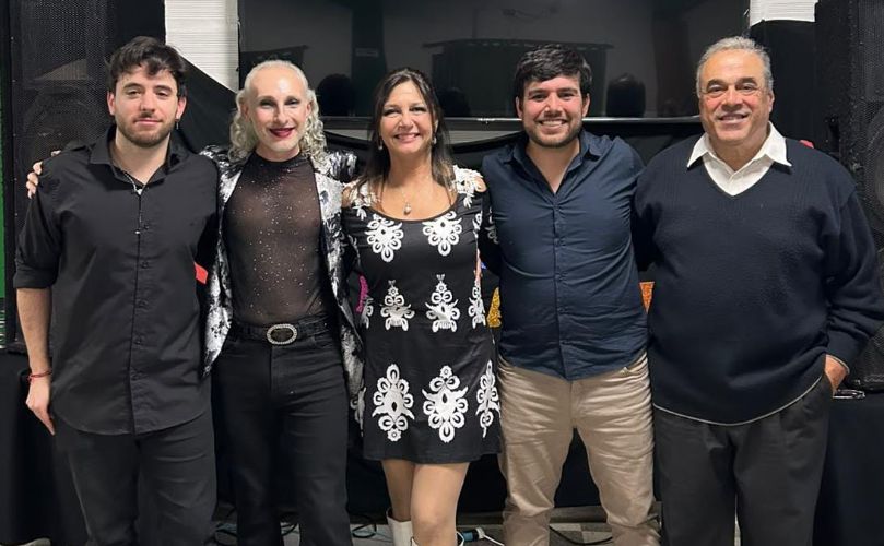 Talentos de General Lagos junto a Mariela Paladini
