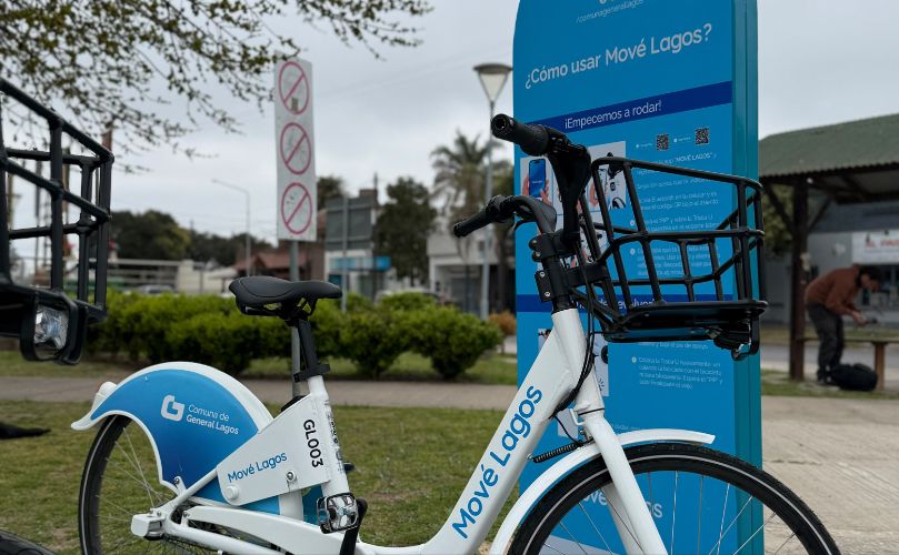 Una de las estaciones de 'Mové Lagos'