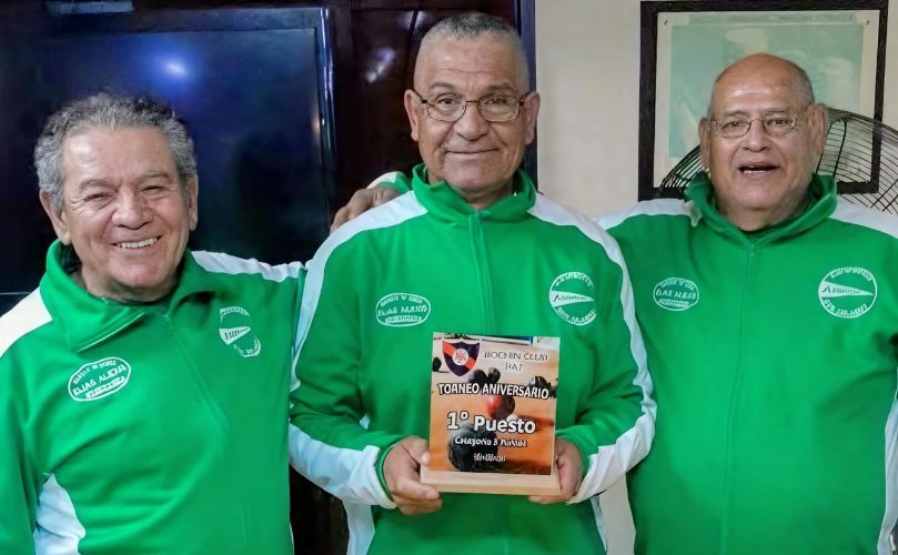 El trío ganador de General Lagos