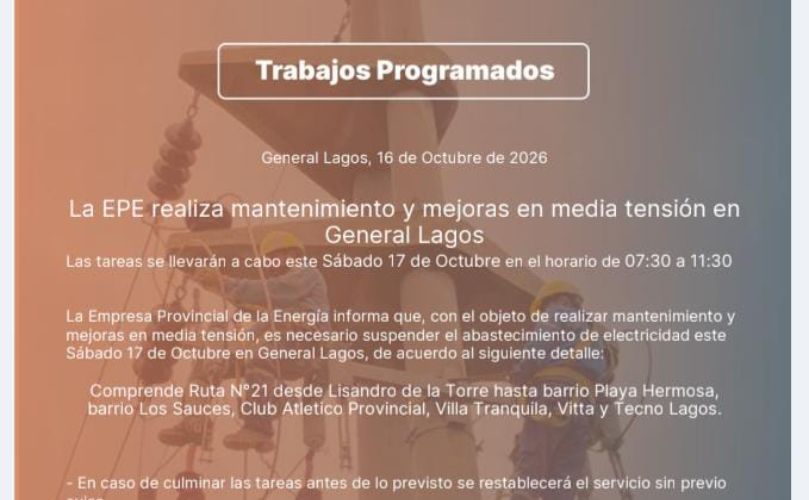 Comunicado oficial de la EPE