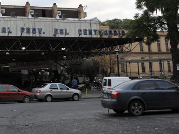 El Hospital Centenario de Rosario, donde está internado el más