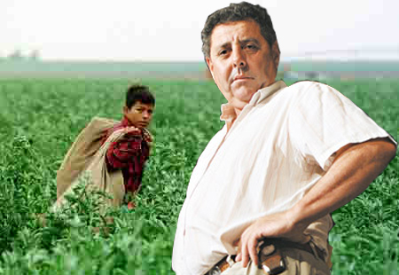 Patrón. El del senador ruralista Pro es que los niños trabajen el campo, pero con reglas claras y “p