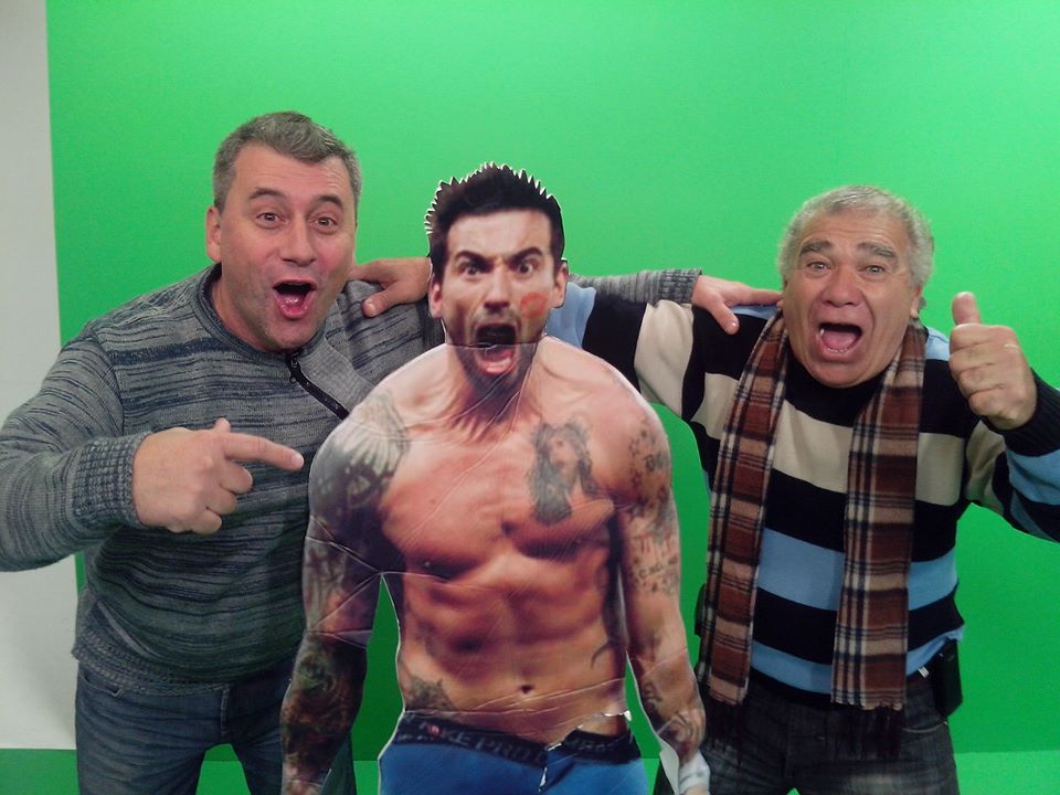 Germán Noya junto al ganador 